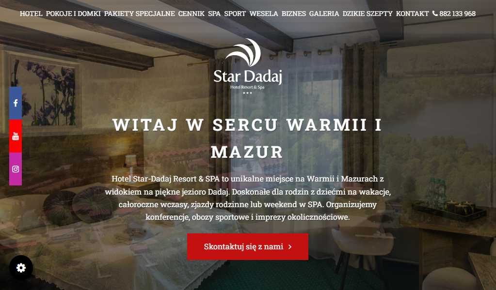 Odkryj urok Mazur w Hotelu Star-Dadaj